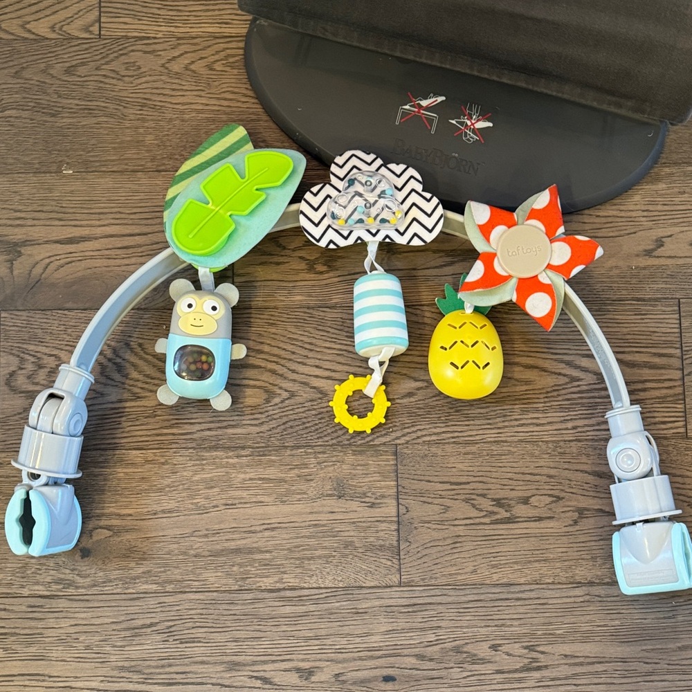 Vibrant Baby Activity Arch with Hanging Toys